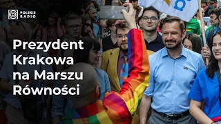 Władze Krakowa po raz pierwszy oficjalnie zameldowały się na Marszu Równości