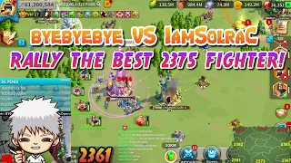 byebyebye vs IamSolraC (The Best Fighter From 2375 - 580m Kills Points In Mge)