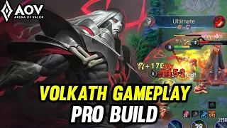 AOV : VOLKATH GAMEPLAY | PRO BUILD - ARENA OF VALOR LIÊNQUÂNMOBILE ROV COT 傳說對決