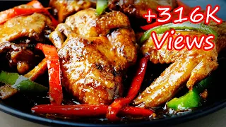 SARAP NITO GRABE!!! TAOB ANG KALDERO NG KANIN SA SARAP NITONG CHICKEN AND PEPPERS IN OYSTER SAUCE!!!