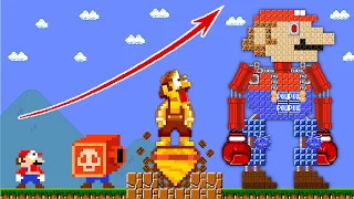 Mario but I can Upgrade Myself in New Super Mario Bros. Wii? | ADN MARIO GAME