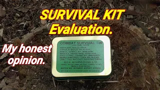 BCB Survival kit review, SAS type  Combat survival kit.