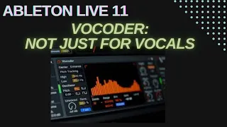 Ableton Vocoder - Tutorial