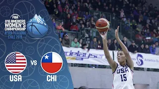 USA v Chile - FIBA U16 Women's Americas Championship 2019