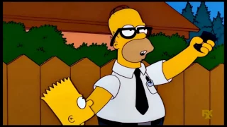 The Simpsons: Homer destroys the church [Clip]