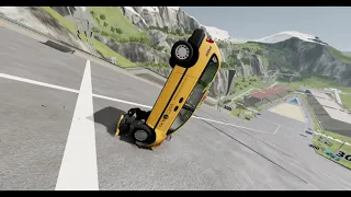 Coches VS rampa (BeamNG Drive)