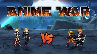 Giorno OP & King Gilgamesh OP VS Naruto OP (all form) & Ichigo TYBW V3 OP in Jump Force Mugen