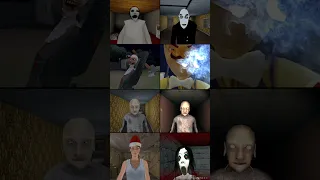 Granny Is Slendrina Vs Nosferatu Vs Ice Scream 8 Vs Ice Scream 1 Neighbor Vs Grandpa Vs Crazy Wife +