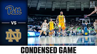 Pitt vs. Notre Dame Condensed Game | 2022-23 ACC Men’s Basketball