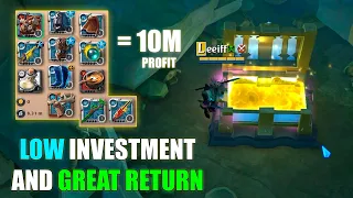 Build T4.0 Solo Static Dungeon t5 l low investment l 10m+ profit Albion online