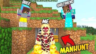 😱Speedrunner VS Hunter With My Girlfriends But, I Have a BEN 10 Omnitrix in Minecraft....