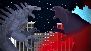 MechaGodzilla VS Godzilla Ultima (EPIC FIGHT)