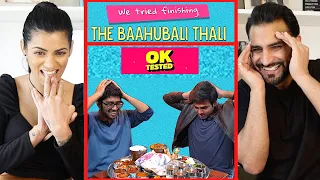 OK TESTED | THE BAAHUBALI THALI | Magic Flicks REACTION!!