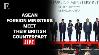 LIVE: ASEAN Foreign Ministers Meet their British Counterpart