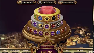 Jackpot of 2.25 Million on Empire Fortune