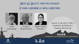 Mesa ¿El Quijote para politólogos? O cómo gobernar la ínsula Barataria.