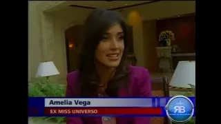 Amelia Vega - Miss Universe 2003 en Ecuador