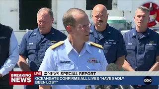 ABC News Special Report: Pilot, crew of Titan submersible believed to be dead