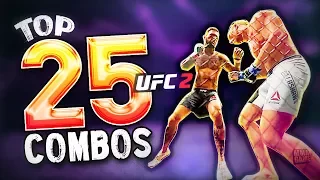 EA Sports UFC 2 - 25 HUGE Knockout COMBOS! EP.2