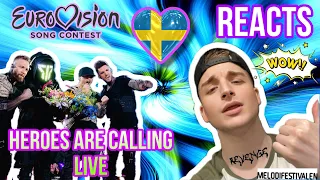 Smash Into Pieces- Heroes Are Calling ( Finalist  Melodifestivalen 2024 Reaction)