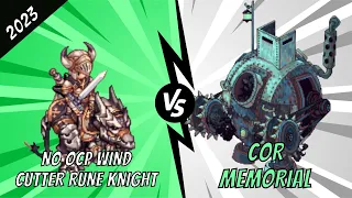 iRO Chaos - Budget Build - TWO OCP Wind Cutter Rune Knight VS Cor Memorial (2023)