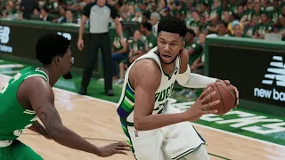 Milwaukee Bucks vs Boston Celtics - NBA Playoffs 2022 Second Round Game 6 Full Game - NBA 2K22 Sim