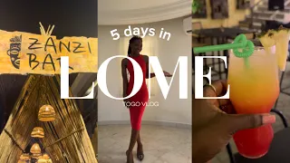 TOGO VLOG: 5 days in Lome || Eating out || Working in Togo || Speaking French || Exploring Togo