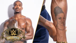 Montez Ford shows off his Bianca Belair tattoos and more: WWE Tattooed
