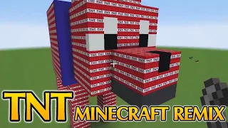 Minecraft "TNT" Remix & EPIC Minecraft TNT Experiment - A Minecraft Parody of Taio Cruz's Dynamite