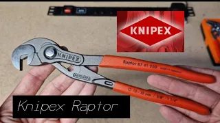 Knipex Raptor also gripping force of Knipex pliers wrench.