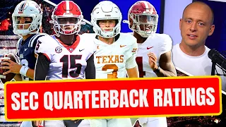 Josh Pate's SEC Quarterback Ratings Entering 2024 (Late Kick Cut)
