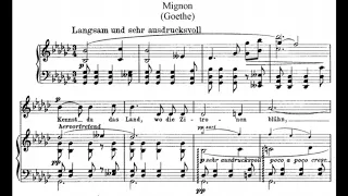 Wolf - Mignon Lieder