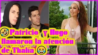 Patricio Parodi y Hugo García llamaron la atención de Thalía con este video