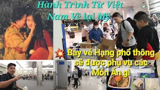 Hành Trình Bay từ Việt Nam Về Mỹ vé Hạng phổ thông Của Hãng ANA ,Bất  Ngờ Gặp Trở Ngại ở Sân Bay .