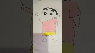 Shin-chan #drawing #how #shorts pencil color drawing step by step drawing