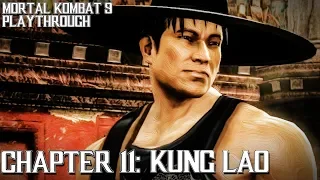 Mortal Kombat 9 (PS3) - Story Mode - Chapter 11: Kung Lao Gameplay Playthrough