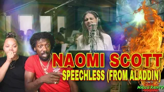 FIRST TIME HEARING Naomi Scott - Speechless (from Aladdin) (Official Video) REACTION #naomiscott