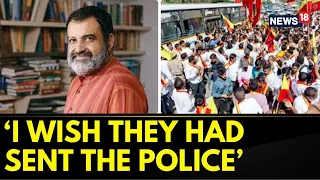 Karnataka News | Mohandas Pai on Bengaluru Protests | Kannada Language Issue in Bangalore | News18
