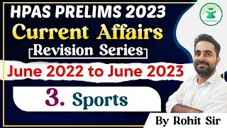 HPAS Prelims 2023 | Current Affairs Revision Series | Sports | Class 3 | CivilTap Himachal