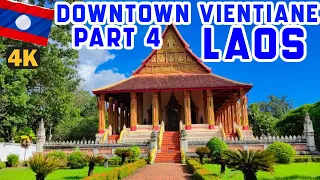 Downtown Vientiane Part 4 I LAOS  #WanderingLeisure #laos #citywalk