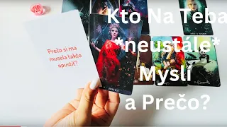 Kto Na Teba *neustále* Myslí? a Prečo? I Výklad Tarotu