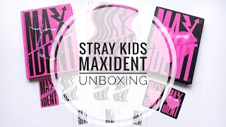 STRAY KIDS MAXIDENT album's unboxing | Распаковка альбомов Стрей Кидс Максидент 🖤🤍💗