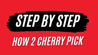 Step by Step 🍒 HOW 2 CHERRY PICK 🍒 (uber driver app)