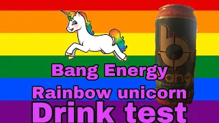 Bang Energy drink test