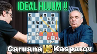 Nafaqadagi Garry Kasparov ning Top shaxmatchi Fabiano Caruano ga shiddatli hujumi !!