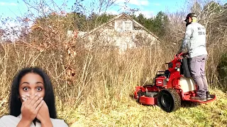 INSANELY OVERGROWN YARD...HASN'T BEEN CUT in 20 YEARS!