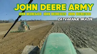 ZATVARANJE ZIMSKE BRAZDE 2024 JOHN DEERE ARMY/closing the winter furrow in 2024 JOHN DEERE ARMY