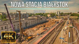 JAK WYGLĄDA MODERNIZACJA STACJI BIAŁYSTOK? | 4K | ZNADZIEMI