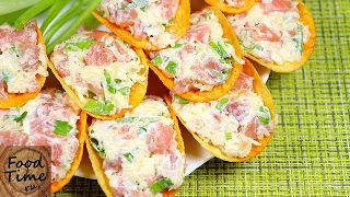 Рыбная начинка для Закуски на чипсах🎄Snack on chips