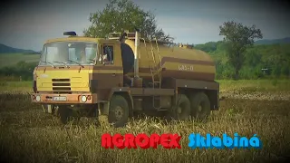 AGROPEX  Sklabiná - Aplikácia digestátu 2019 // Digestate application 2019 ( New holland & Tatra )